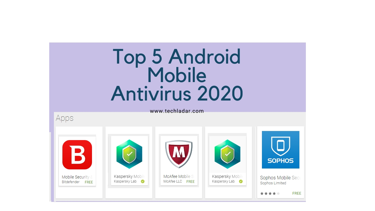 Top 5 Android Mobile Antivirus 2020